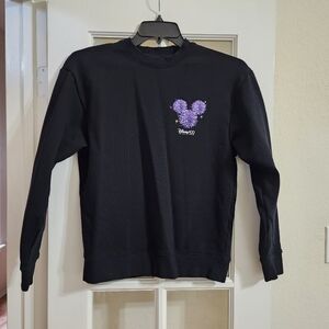 Disney 100 Years of Wonder Walt Disney World Fireworks Mickey Sweatshirt Small